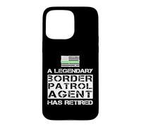 Carcasa para iPhone 15 Pro MAX Un Legendario Agente de la Patrulla Fronteriza se jubiló USBP