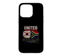 Carcasa para iPhone 15 Pro MAX Unidos más allá de Las fronteras Corea del Sur Sudáfrica Dos Naciones