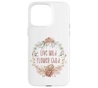 Carcasa para iPhone 15 Pro MAX Unique Floral Boho Decor For Hippie Mom Women Flower Child