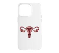Carcasa para iPhone 15 Pro MAX Utero anatomía obstetricia ginecología ginecología ilustración médica