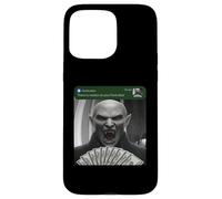 Carcasa para iPhone 15 Pro MAX Va, mpire Hay Movimiento en tu Puerta Principal Halloween Horror