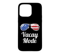 Carcasa para iPhone 15 Pro MAX Vacay Mode USA Sunglasses Summer Vacation & Travel Bloggers