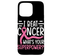 Carcasa para iPhone 15 Pro MAX Vencí al cáncer ¿Cuál es tu Superpoder?