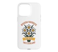 Carcasa para iPhone 15 Pro MAX Vevey Suiza Narciso Flor