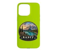 Carcasa para iPhone 15 Pro MAX Viaje de Campamento Natural al Parque Nacional Banff