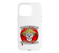 Carcasa para iPhone 15 Pro MAX Vietnam Veteran CONGUNTO Charlie Sat-CONG Cambodia Laos