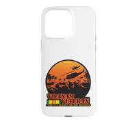 Carcasa para iPhone 15 Pro MAX Vietnam Veteran - LA Guerra ES UN Negocio DE Sangre Y DE Matrimonio