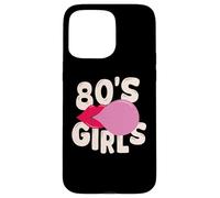 Carcasa para iPhone 15 Pro MAX Vintage 80's Slogan Themed Party, Lips Bubble 80s Girls