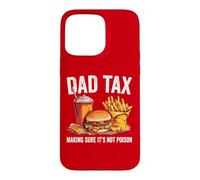 Carcasa para iPhone 15 Pro MAX Vintage Dad Tax Funny Father's Day Dad Tax For Men