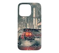 Carcasa para iPhone 15 Pro MAX Vintage Distress JDM Legends Drift Racing Cars Tokio Street