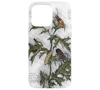 Carcasa para iPhone 15 Pro MAX Vintage Flower Design Botanical Sketch Cottagecore Aesthetic
