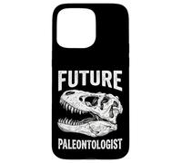 Carcasa para iPhone 15 Pro MAX Vintage Futuro Paleontólogo T Rex Cráneo Dinosaurio Fósil
