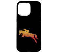 Carcasa para iPhone 15 Pro MAX Vintage Horse Rider Girl 80s Hunter Jumper