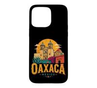 Carcasa para iPhone 15 Pro MAX Vintage Oaxaca México Travel Souvenir Monumento Regalo