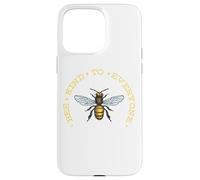 Carcasa para iPhone 15 Pro MAX Vintage Retro Save The Bees Honeybee Bee Kind to Everyone