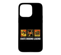 Carcasa para iPhone 15 Pro MAX Vinyl Record Collector Crate Digging Legend