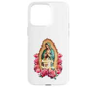 Carcasa para iPhone 15 Pro MAX Virgencita La Guadalupana Virgen Morena Patrona de México