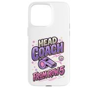 Carcasa para iPhone 15 Pro MAX Voleibol Mamá Apoyo Voleibol Madre Deportes Mamá Equipo