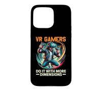 Carcasa para iPhone 15 Pro MAX VR Juegos Jugador De Videojuegos Jugador De Juegos De Realidad Virtual