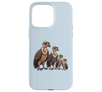 Carcasa para iPhone 15 Pro MAX Vulture Family Sunglasses Cool Bird Lover Vultures Graphic