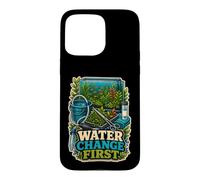 Carcasa para iPhone 15 Pro MAX Water Change First Cuidado Acuario