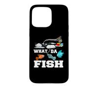 Carcasa para iPhone 15 Pro MAX What da Fish - Pesca de plástico para Pesca