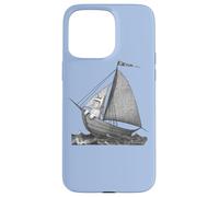Carcasa para iPhone 15 Pro MAX Where The Wild Things Are Sailing on a Boat