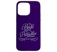 Carcasa para iPhone 15 Pro MAX Where's My Darcy? Jane Austen/Orgullo y prejuicio