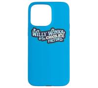 Carcasa para iPhone 15 Pro MAX Willy Wonka and The Chocolate Factory Blue Logo