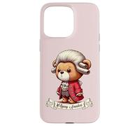 Carcasa para iPhone 15 Pro MAX Wolgang Amadeus Mozart Osito de Peluche música clásica