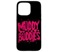 Carcasa para iPhone 15 Pro MAX Woman'S Buddies Muddy Mud Run Mudding Running Girls Team ATV