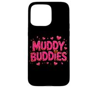 Carcasa para iPhone 15 Pro MAX Woman'S Buddies Muddy Mud Run Mudding Running Girls Team ATV