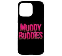 Carcasa para iPhone 15 Pro MAX Woman'S Buddies Muddy Mud Run Mudding Running Girls Team ATV