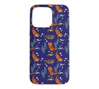 Carcasa para iPhone 15 Pro MAX Womens Girls Kids Pattern Sea Otter Lover
