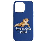 Carcasa para iPhone 15 Pro MAX Womens Girls Reptile Happy Cartoon Mom Leopard Gecko Lover