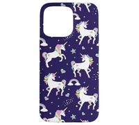 Carcasa para iPhone 15 Pro MAX Womens Kids Girls Pretty Unicorn Pattern