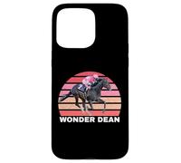 Carcasa para iPhone 15 Pro MAX Wonder Dean Horse, Carreras de Caballos, Santa Anita, Caballo del Mar