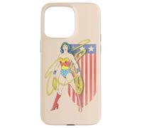 Carcasa para iPhone 15 Pro MAX Wonder Woman USA Banner