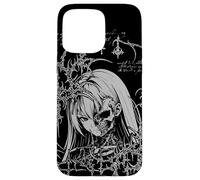 Carcasa para iPhone 15 Pro MAX Y2K Grunge Anime Goth Alt Sigilism Japanese Zombie Graphic