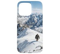 Carcasa para iPhone 15 Pro MAX Yeti Snow Mountain Peak - Gráfico Misterioso de Criatura Oculta
