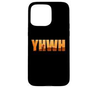 Carcasa para iPhone 15 Pro MAX YHWH - Tetragrammaton Nombre Hebreo de Dios Yahvé Fe