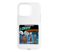 Carcasa para iPhone 15 Pro MAX Yo elijo Frankenstein Funny Novelty Man or Bear