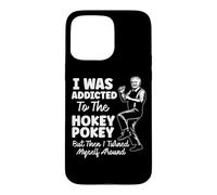 Carcasa para iPhone 15 Pro MAX Yo era Adicto a la Broma de Juego de Palabras de papá Divertido de Hokey Pokey