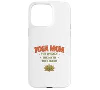 Carcasa para iPhone 15 Pro MAX Yoga Mom The Woman, Mito y Leyenda Divertido Regalo para Madres