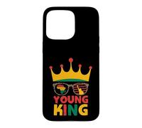 Carcasa para iPhone 15 Pro MAX Young King African American Black History Juneteenth