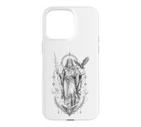 Carcasa para iPhone 15 Pro MAX Zeus Dios Griego Trueno Rayo Águila Mitología Obra De Arte