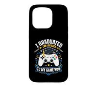 Carcasa para iPhone 15 Pro Me gradué ¿Puedo Volver a Jugar Ahora?