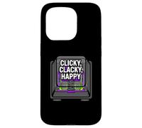 Carcasa para iPhone 15 Pro Mechanical Keyboard Custom Switch Clicky Clacky Happy