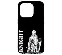 Carcasa para iPhone 15 Pro Medieval Renaissance Knight Live Without Fear Warrior