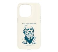 Carcasa para iPhone 15 Pro Mediocrates Eeh Filosofía Bastante Buena y Divertida